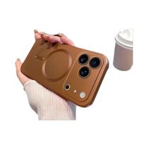 Capa De Silicone Macia Com Efeito Metálico Para Apple iPhone 17 16 15 14 13 12 11 X XS XR pro Max