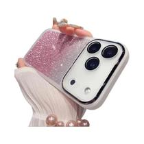 Capa De Silicone Macia Com Glitter Gradiente Para iPhone 17 pro Max Air 16 15 14 13 12 Capa