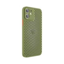 Capa de Silicone Macia e Respirável para iPhone - Anti-Choque (Pro Max, XS, XR, 8, 7)