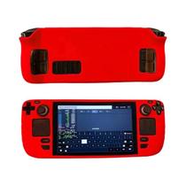 Capa De Silicone Macia Para Console De Jogo Steam Deck, Capa Protetora Antiderrapante, Acessórios Capa De Silicone Macia Para Console De Jogo Steam Deck, Capa Protetora Antiderrapante, Acessórios