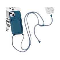 Capa De Silicone Macia Para iPhone 17 16 15 pro Max 14 plus 13 12 11 Com Suporte Para Cartão E