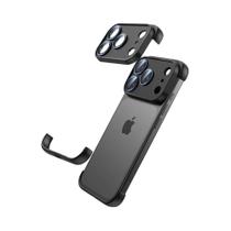 Capa De Silicone Macia Sem Borda Com Proteção De Canto Para iPhone 17 pro Max plus 17 Pro, Capa