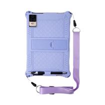 Capa De Silicone Macio Universal De 10,1 Polegadas À Prova De Choque Com Suporte Traseiro Para