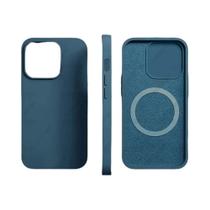 Capa De Silicone Magnética À Prova De Choque Para iPhone 17 16 15 14 13 12 11 pro Max Air