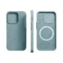 Capa De Silicone Magnética Antichoque Para iPhone 17 16 15 14 13 12 11 pro Max Air