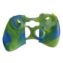 Capa de Silicone OSTENT para Controle Xbox 360 - Verde Claro Camuflado Capa de Silicone OSTENT para Controle Xbox 360 - Verde Claro Camuflado