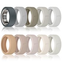 Capa de silicone para anel BandSmith compatível com Oura Ring Gen 3/4, tamanho S Capa de silicone para anel BandSmith compatível com Oura Ring Gen 3/4, tamanho S