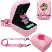 Capa de silicone para brinquedo interativo Bitzee Magicals rosa