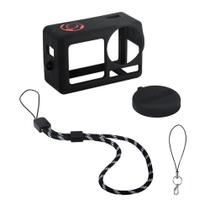 Capa de Silicone para Câmera DJI Osmo Action 5 Pro - StartRC Cor: Preto