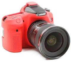 Capa De Silicone Para Canon Sl1 - Vermelha