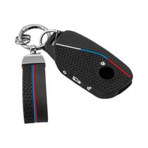 Capa De Silicone Para Chave De Carro BMW Com Anel De Cadeado Para 218i 220i 740i 760i 5-Series X1 X2