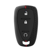Capa de Silicone para Chave de Carro Chevrolet - Malibu, Blazer, Cruze, Spark, Sonic, Camaro, Volt e Bolt