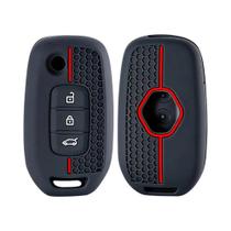 Capa De Silicone Para Chave De Carro Com Chaveiro Para Dacia Duster Renault Scenic Master Sandero Capa De Silicone Para Chave De Carro Com Chaveiro Para Dacia Duster Renault Scenic Master Sandero
