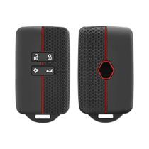 Capa De Silicone Para Chave De Carro Com Controle Remoto Para Renault Captur Koleos Kadjar Arkana