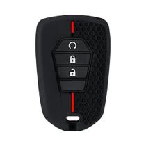 Capa De Silicone Para Chave De Carro ISUZU Dmax D-Max Mux MU-X 2021 2022+ Com Controle Remoto De 3 Capa De Silicone Para Chave De Carro ISUZU Dmax D-Max Mux MU-X 2021 2022+ Com Controle Remoto De 3