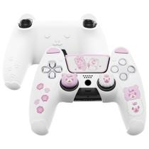 Capa de Silicone para Controle PlayVital PS5 Urso Fofo Capa de Silicone para Controle PlayVital PS5 Urso Fofo