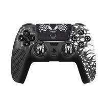 Capa De Silicone Para Controle PS5 Com Grip De Borracha E Adesivo Para Touch Pad, Compatível Com