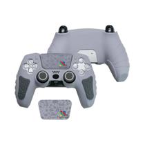 Capa De Silicone Para Controle PS5 Edição Limitada 30º Aniversário Com Adesivo Para Tela Sensível Ao Capa De Silicone Para Controle PS5 Edição Limitada 30º Aniversário Com Adesivo Para Tela Sensível Ao