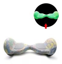 Capa De Silicone Para Hoverboard 10" Transparente Brilha no Escuro Capa De Silicone Para Hoverboard 10" Transparente Brilha no Escuro