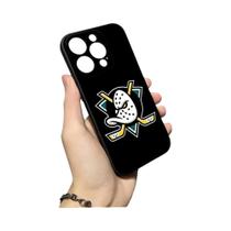 Capa De Silicone Para iPhone 16 pro Max 15 14 pro Max 13 pro 11 X Xs Xr 8 7 plus Com Tema De Pato