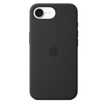 Capa de silicone para iPhone 16e Preto