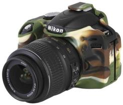 Capa De Silicone Para Nikon D3200 - Camuflada