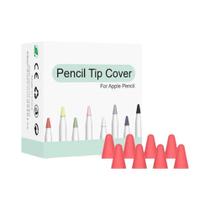 Capa De Silicone Para Ponta De Caneta Apple Pencil pro 3 2 1 USB C 2ª Geração, Estojo Protetor De
