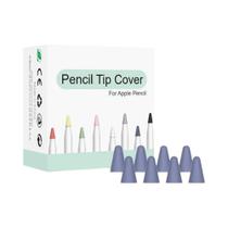 Capa De Silicone Para Ponta De Caneta Apple Pencil pro 3 2 1 USB C 2ª Geração, Estojo Protetor De