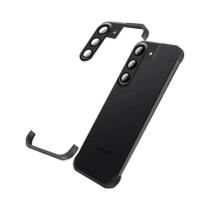 Capa de Silicone para Samsung Galaxy S23/S24/S22 Ultra - Sem Moldura e Protetor de Lente