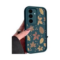 Capa De Silicone Para Samsung Galaxy S25 S24 S23 S22 Ultra plus A17 A56 A36 A16 A55 A15 A54 Com