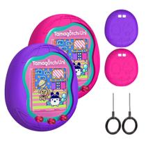 Capa de silicone para Tamagotchi Uni Virtual Pet com cordão de dedo
