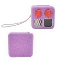 Capa de silicone para YOTO Mini Audio Player roxa