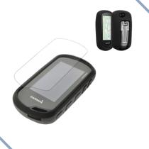 Capa De Silicone + Película Compatível com Gps Oregon 600/700/750