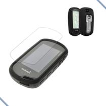 Capa De Silicone + Película Compatível com Gps Oregon 600/700/750