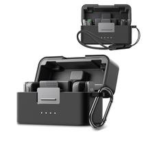 Capa de silicone preta NOUKAJU para DJI Mic Mini