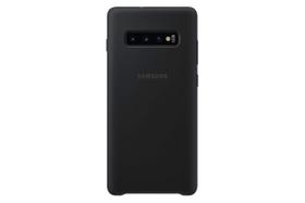 Capa de Silicone Preta para Samsung Galaxy S10+ EF-PG975TBEGUS