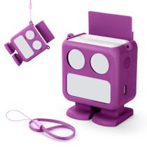 Capa de Silicone Seracle para Yoto Mini Player Roxa com Suporte Capa de Silicone Seracle para Yoto Mini Player Roxa com Suporte
