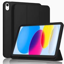 Capa De Silicone Smart Flip Para iPad Air 11 Polegadas 2024