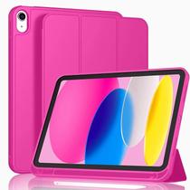 Capa De Silicone Smart Flip Para iPad Air 11 Polegadas 2024
