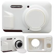 Capa de Silicone Supmay para Câmera Kodak PIXPRO FZ55 Branca
