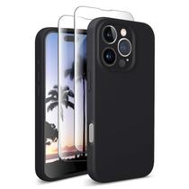 Capa de Silicone SUW para iPhone 16 Pro Max 6,9" com 2 Protetores de Tela