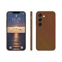 Capa De Silicone TPU Colorida E Macia Para Samsung Galaxy S25 S24 S23 S22 FE plus Ultra Proteção