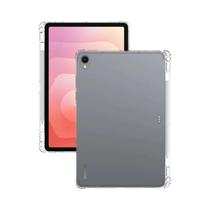 Capa De Silicone TPU Macia Com Airbag Para Samsung Galaxy Tab S11 2025 De 11 Polegadas Com Suporte