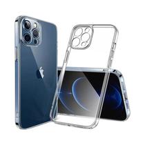 Capa de Silicone TPU Transparente para iPhone 6/7/8/X/XR/11/12/13/14/15 - Pro/Mini/SE