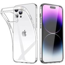 Capa de Silicone TPU Transparente para iPhone 7/8/X/XS Max/XR/11/12