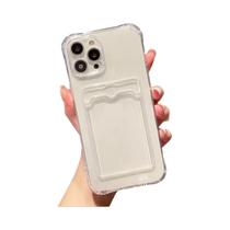 Capa De Silicone Transparente À Prova De Choque Para iPhone 15 14 13 12 Mini pro XS Max X XR 6 7 8