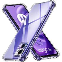 Capa De Silicone Transparente À Prova De Choque Para Motorola Moto Edge 30 Fusion Lite 40 Neo 50 pro