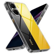 Capa De Silicone Transparente À Prova De Choque Para Xiaomi Poco X7 X6 X5 X4 X3 X2 M7 M6 M5 M4 M3