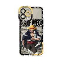 Capa De Silicone Transparente Anime One Piece Para iPhone 13 pro Max 14 pro 15 plus SE XR 7 6s 8 12