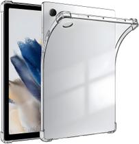 Capa de silicone transparente compatível com Galaxy Tab A8 X200